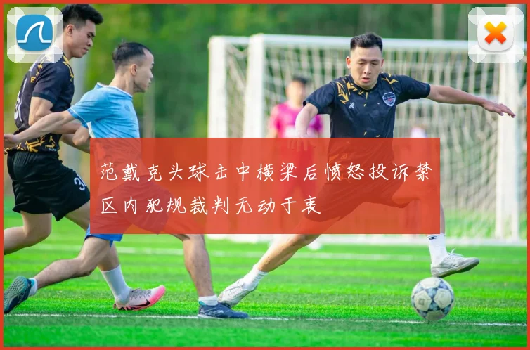 范戴克头球击中横梁后愤怒投诉禁区内犯规裁判无动于衷
